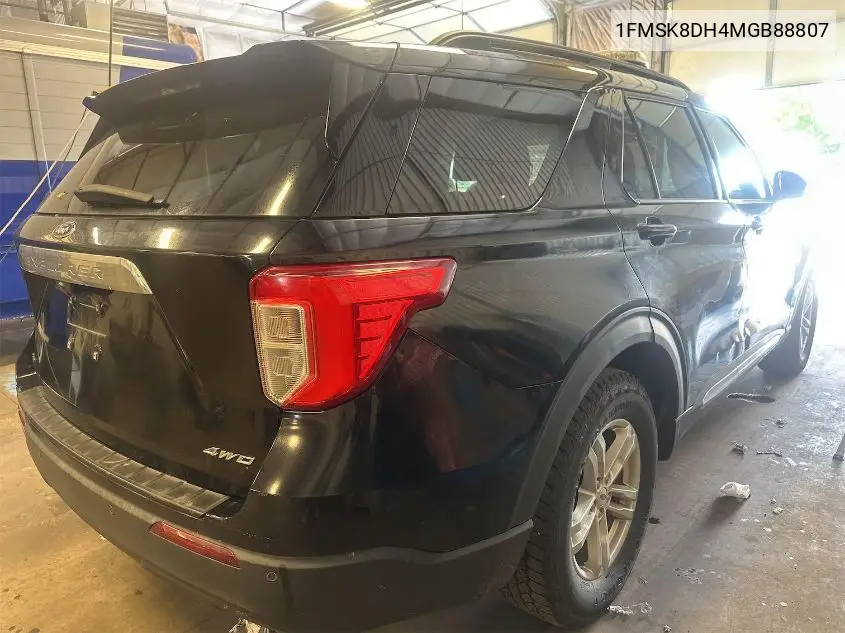 2021 Ford Explorer Xlt VIN: 1FMSK8DH4MGB88807 Lot: 42642868