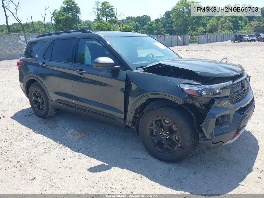 2022 Ford Explorer Timberline VIN: 1FMSK8JH2NGB66763 Lot: 42585502