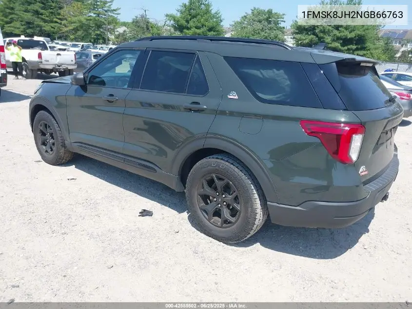 2022 Ford Explorer Timberline VIN: 1FMSK8JH2NGB66763 Lot: 42585502