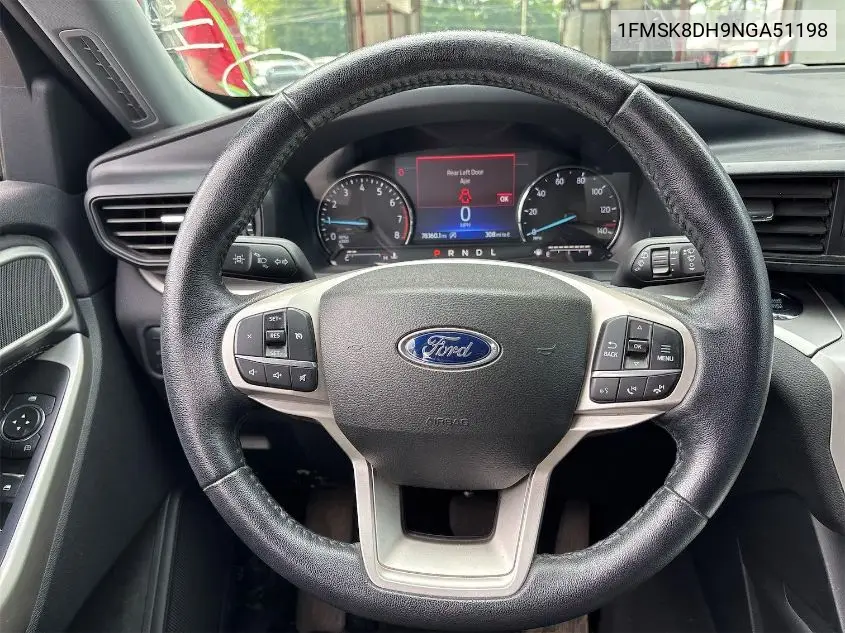 2022 Ford Explorer Xlt VIN: 1FMSK8DH9NGA51198 Lot: 42634919