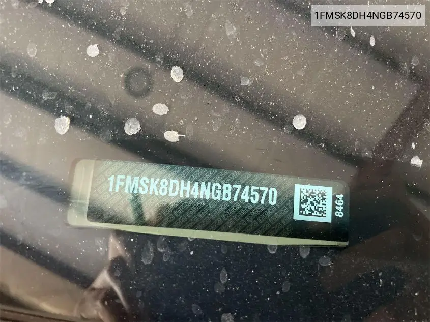 1fmsk8dh4ngb74570 1FMSK8DH4NGB74570 2022 Ford Explorer Xlt