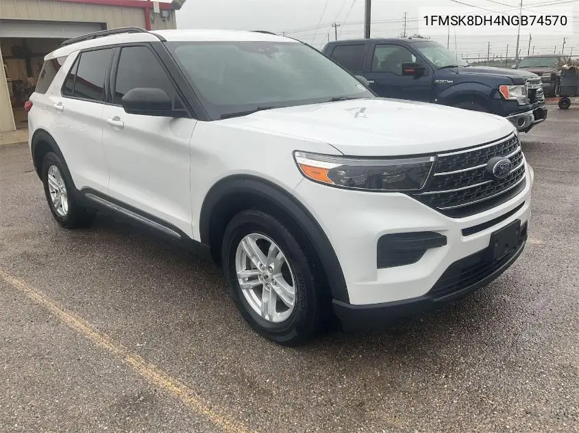 1fmsk8dh4ngb74570 1FMSK8DH4NGB74570 2022 Ford Explorer Xlt
