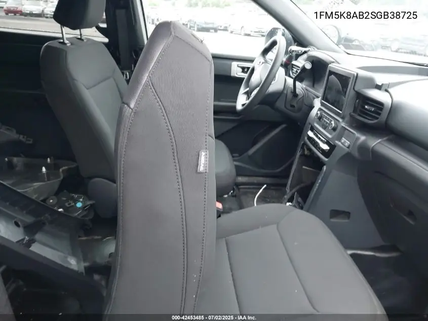 2025 Ford Police Interceptor VIN: 1FM5K8AB2SGB38725 Lot: 42453485