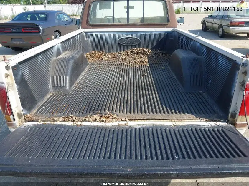 1987 Ford F150 VIN: 1FTCF15N1HPB21158 Lot: 42652340