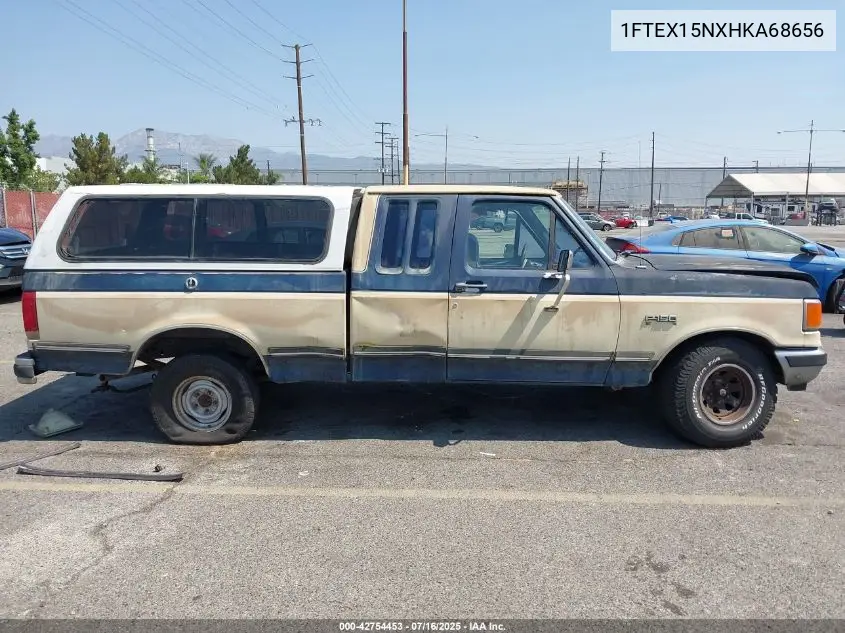 1987 Ford F150 VIN: 1FTEX15NXHKA68656 Lot: 42754453