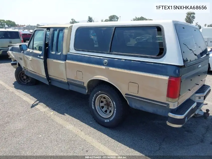 1987 Ford F150 VIN: 1FTEX15NXHKA68656 Lot: 42754453