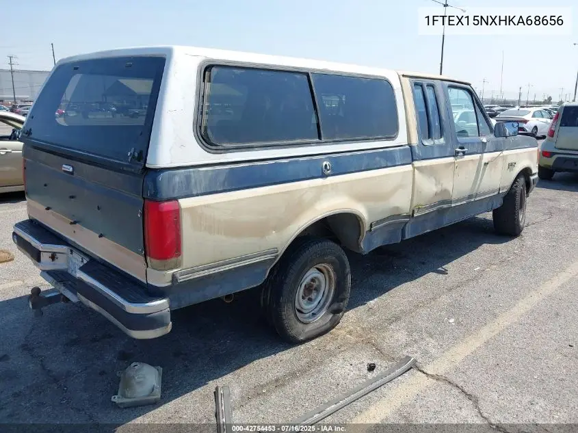 1987 Ford F150 VIN: 1FTEX15NXHKA68656 Lot: 42754453