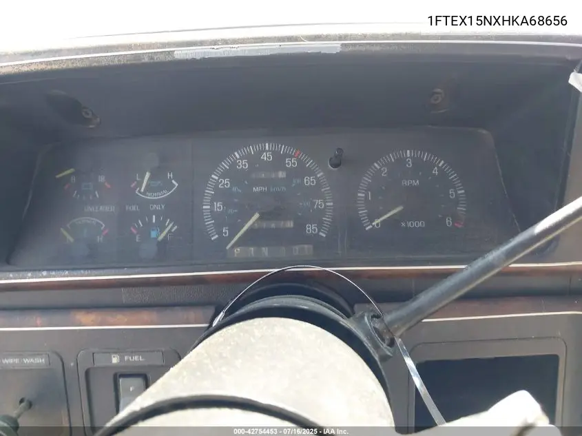 1987 Ford F150 VIN: 1FTEX15NXHKA68656 Lot: 42754453