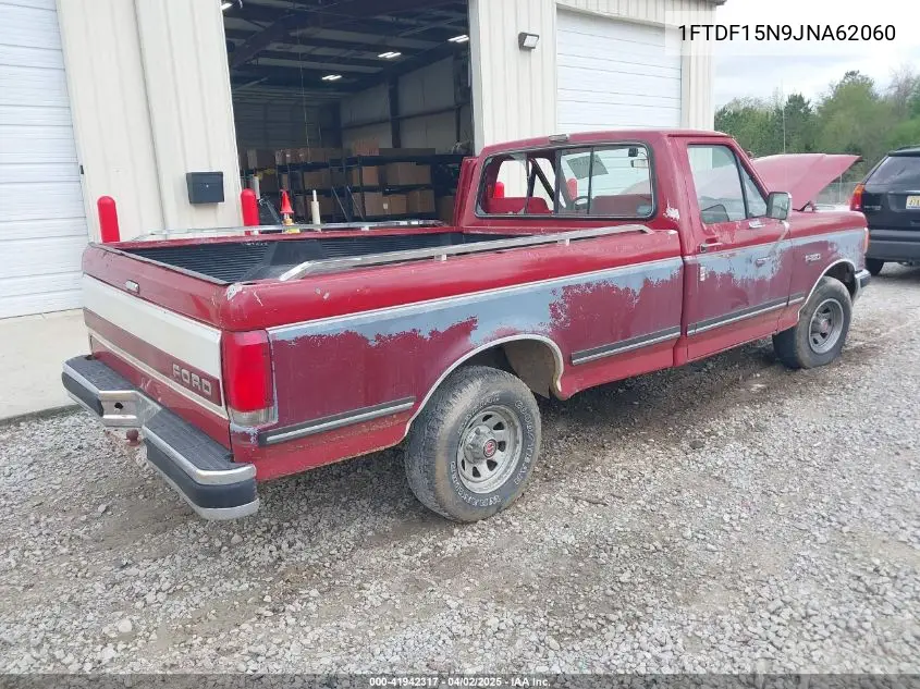1988 Ford F150 VIN: 1FTDF15N9JNA62060 Lot: 41942317