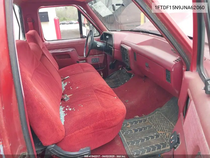 1988 Ford F150 VIN: 1FTDF15N9JNA62060 Lot: 41942317