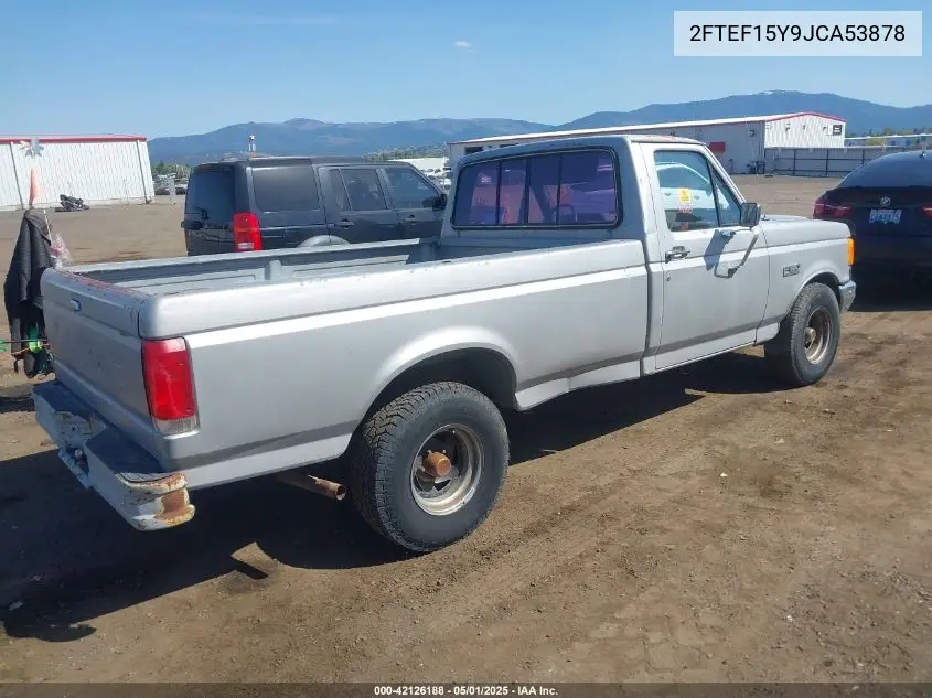 1988 Ford F150 VIN: 2FTEF15Y9JCA53878 Lot: 42126188