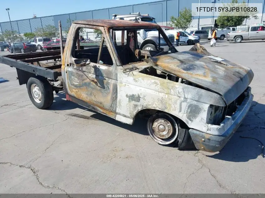 1988 Ford F150 VIN: 1FTDF15Y3JPB10828 Lot: 42205821