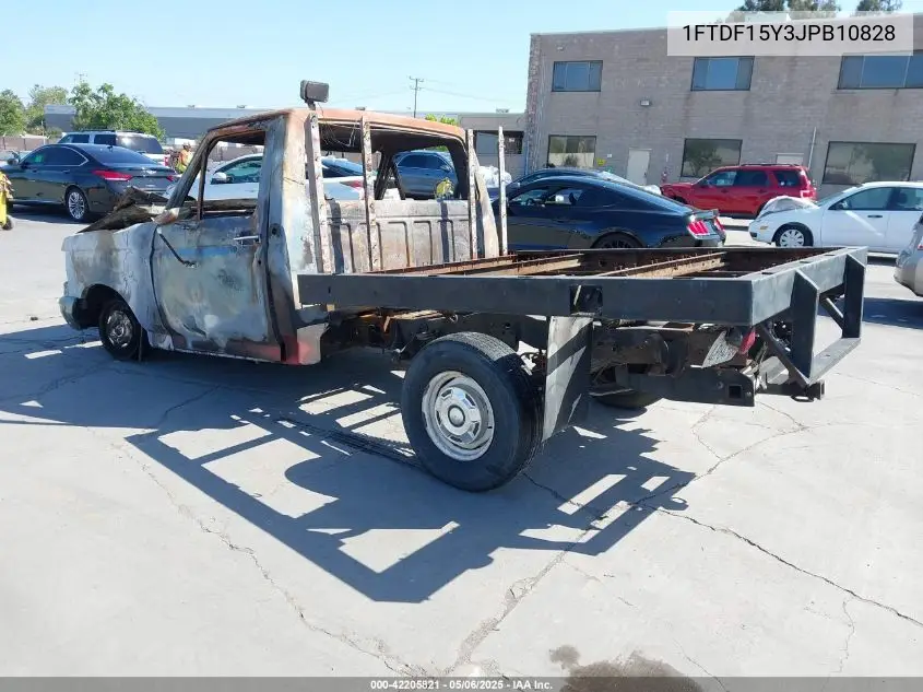 1988 Ford F150 VIN: 1FTDF15Y3JPB10828 Lot: 42205821