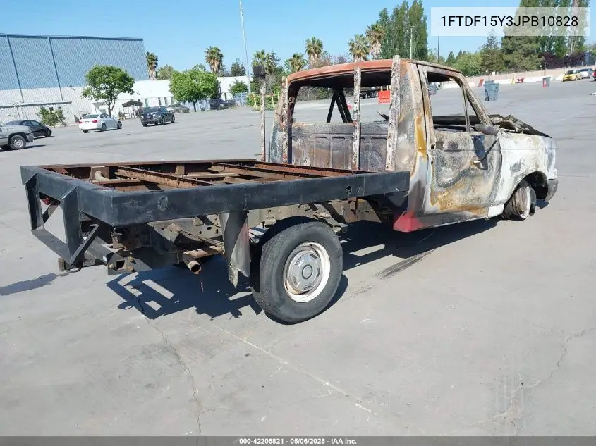 1988 Ford F150 VIN: 1FTDF15Y3JPB10828 Lot: 42205821