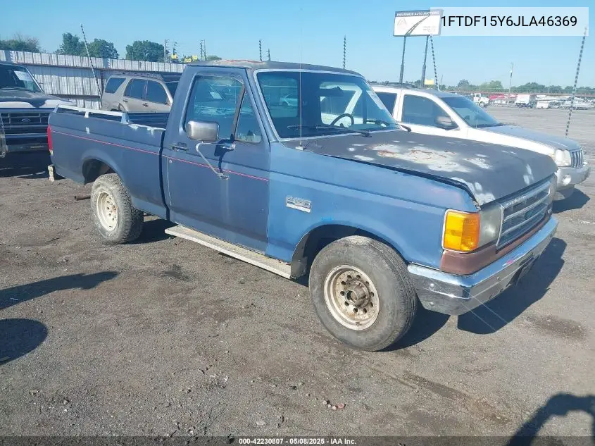 1988 Ford F150 VIN: 1FTDF15Y6JLA46369 Lot: 42230807