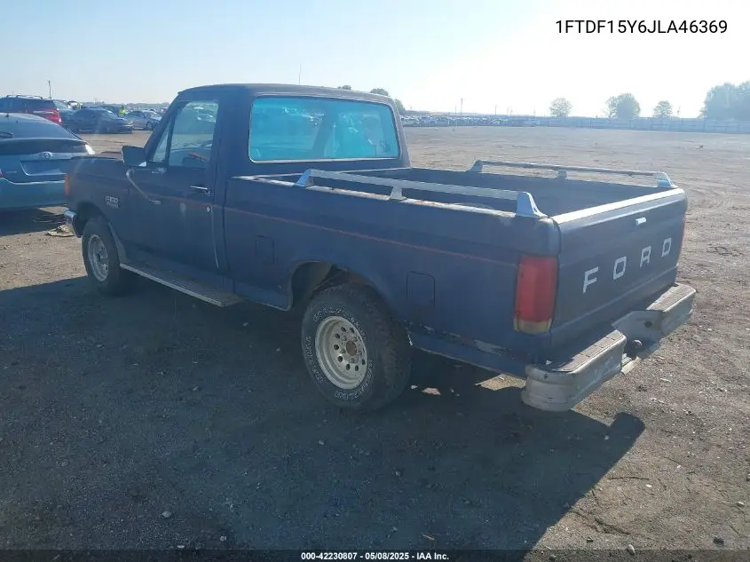 1988 Ford F150 VIN: 1FTDF15Y6JLA46369 Lot: 42230807