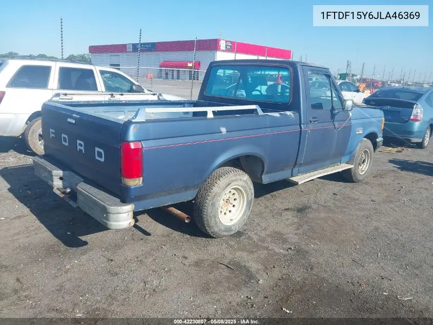 1988 Ford F150 VIN: 1FTDF15Y6JLA46369 Lot: 42230807