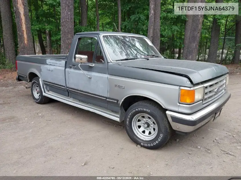 1988 Ford F150 VIN: 1FTDF15Y5JNA64379 Lot: 42254765