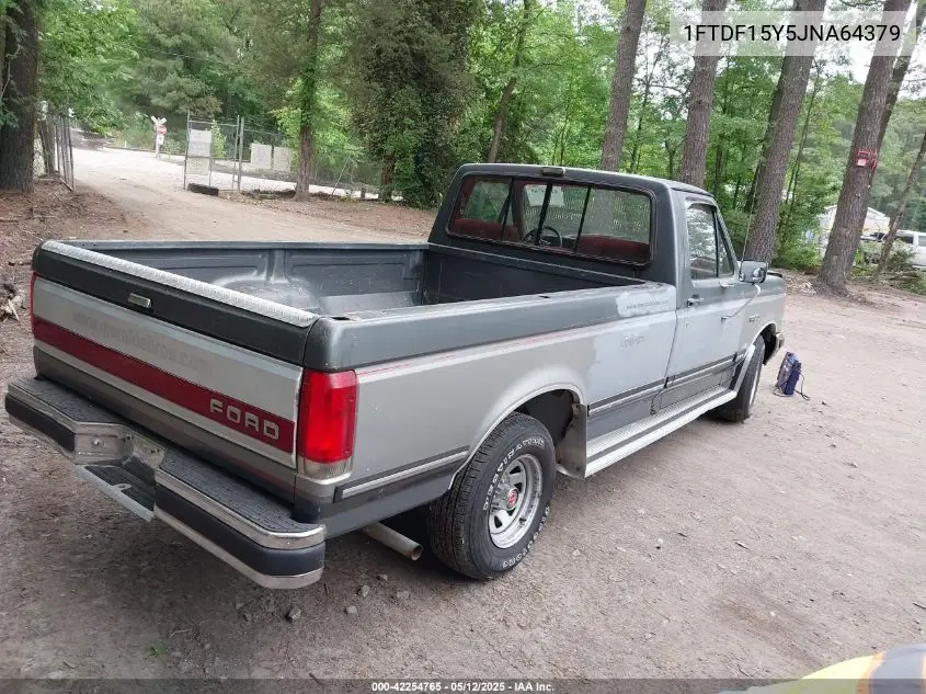 1988 Ford F150 VIN: 1FTDF15Y5JNA64379 Lot: 42254765