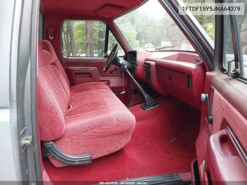 1988 Ford F150 VIN: 1FTDF15Y5JNA64379 Lot: 42254765