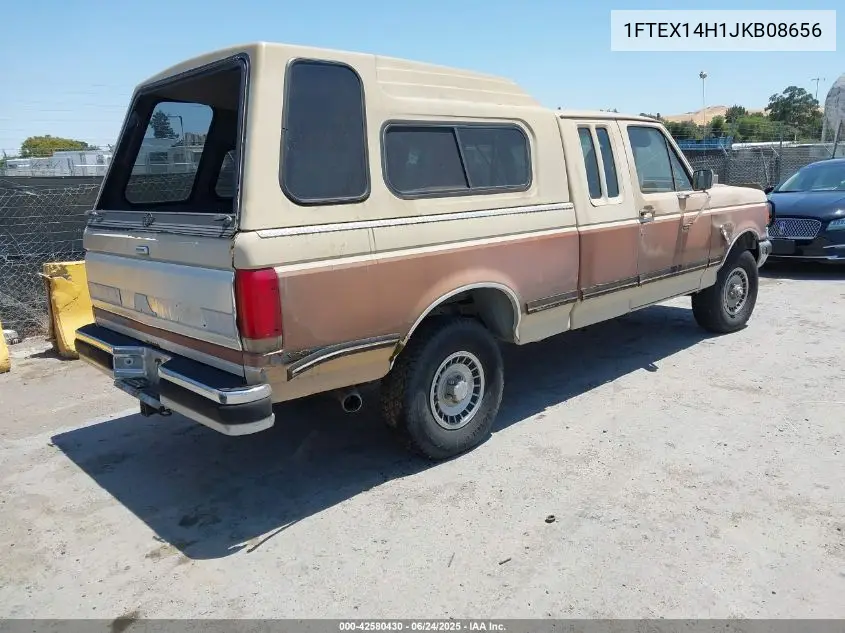 1988 Ford F150 VIN: 1FTEX14H1JKB08656 Lot: 42580430