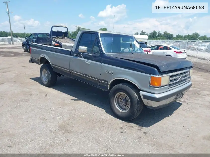 1988 Ford F150 VIN: 1FTEF14Y9JNA68053 Lot: 42686230