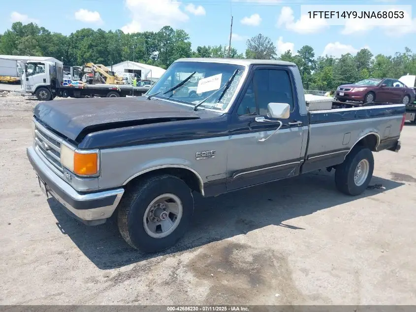 1988 Ford F150 VIN: 1FTEF14Y9JNA68053 Lot: 42686230