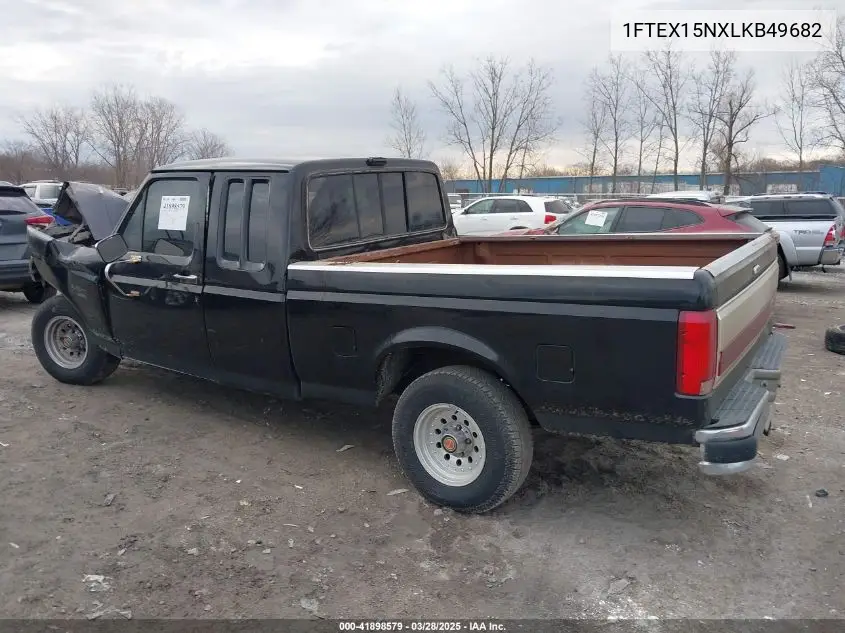 1990 Ford F150 VIN: 1FTEX15NXLKB49682 Lot: 41898579