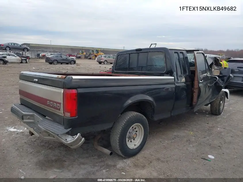 1990 Ford F150 VIN: 1FTEX15NXLKB49682 Lot: 41898579