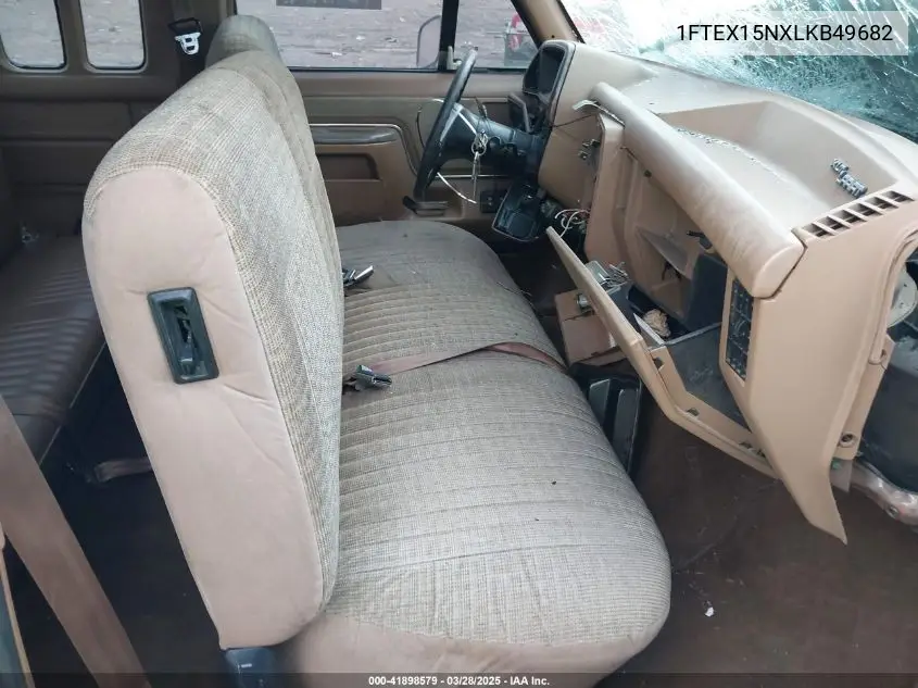 1990 Ford F150 VIN: 1FTEX15NXLKB49682 Lot: 41898579