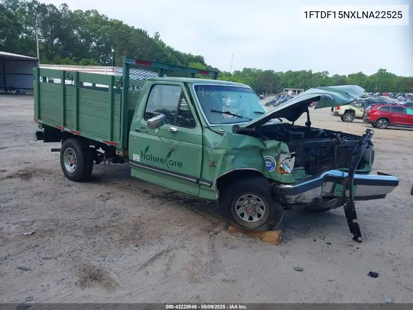1990 Ford F150 VIN: 1FTDF15NXLNA22525 Lot: 42228046