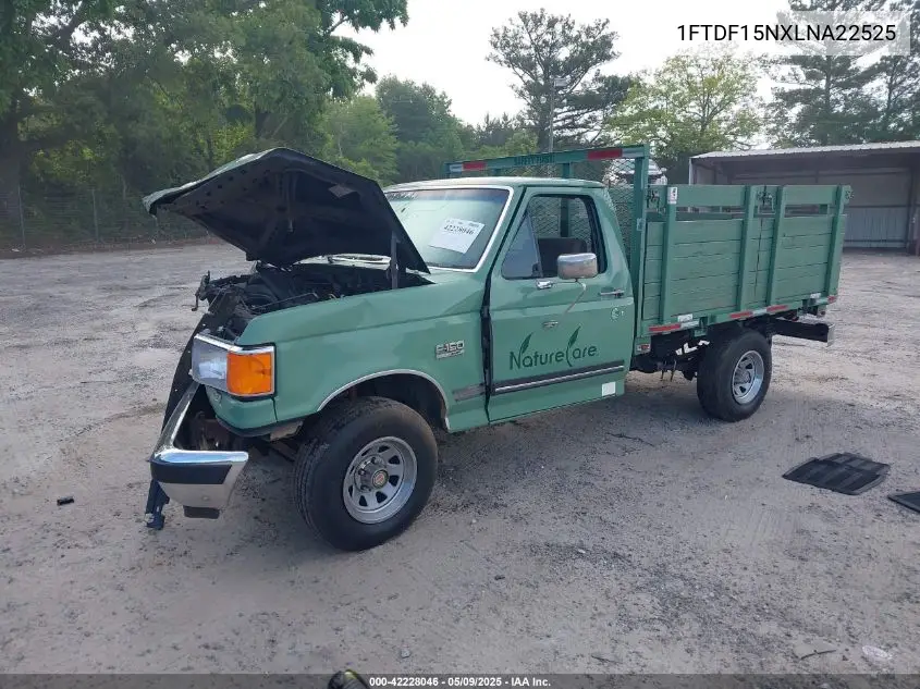 1990 Ford F150 VIN: 1FTDF15NXLNA22525 Lot: 42228046