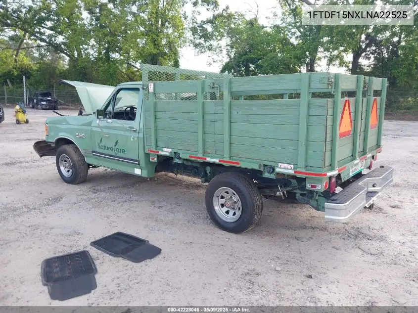 1990 Ford F150 VIN: 1FTDF15NXLNA22525 Lot: 42228046