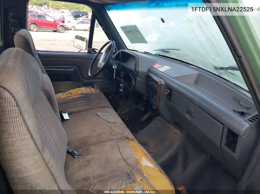 1990 Ford F150 VIN: 1FTDF15NXLNA22525 Lot: 42228046