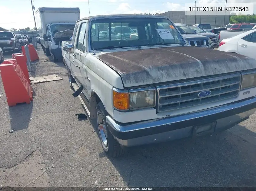 1990 Ford F150 VIN: 1FTEX15H6LKB23543 Lot: 42517964
