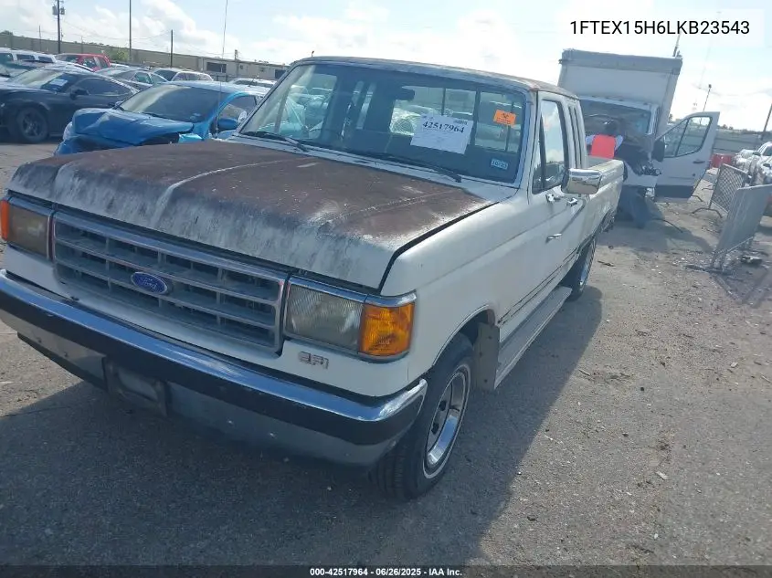 1990 Ford F150 VIN: 1FTEX15H6LKB23543 Lot: 42517964