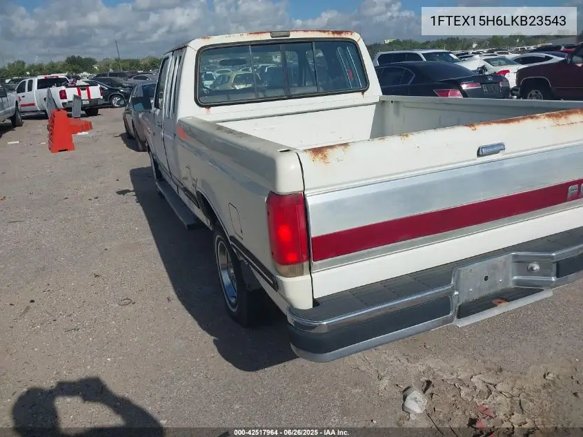 1990 Ford F150 VIN: 1FTEX15H6LKB23543 Lot: 42517964