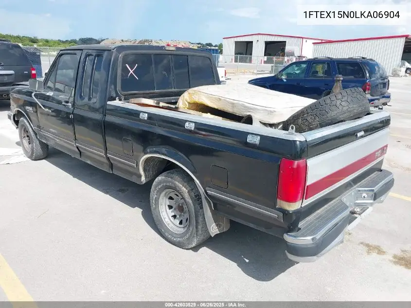 1990 Ford F150 VIN: 1FTEX15N0LKA06904 Lot: 42603529