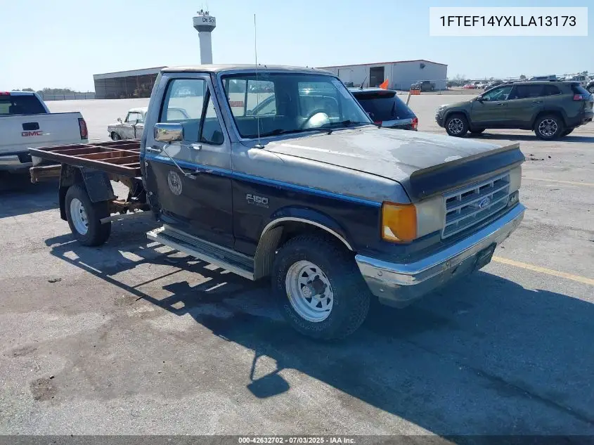 1990 Ford F150 VIN: 1FTEF14YXLLA13173 Lot: 42632702