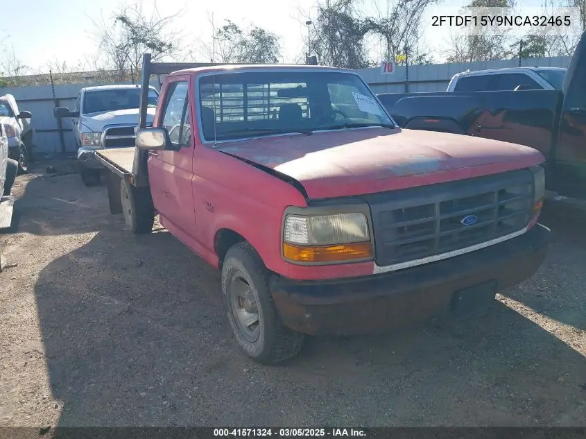 1992 Ford F150 VIN: 2FTDF15Y9NCA32465 Lot: 41571324