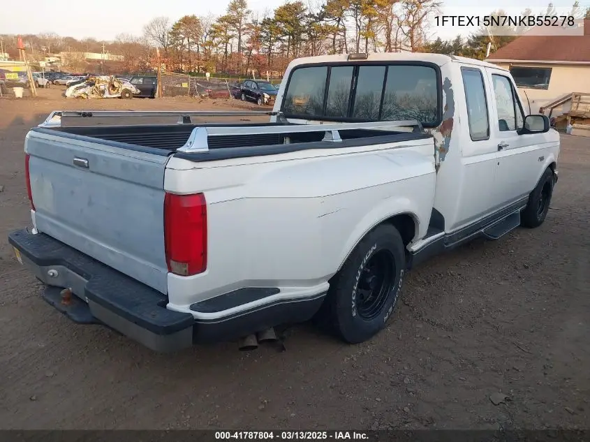 1992 Ford F150 VIN: 1FTEX15N7NKB55278 Lot: 41787804