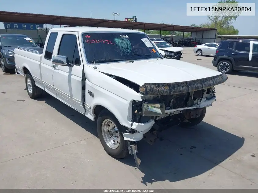 1993 Ford F150 VIN: 1FTEX15N9PKA30804 Lot: 42024352