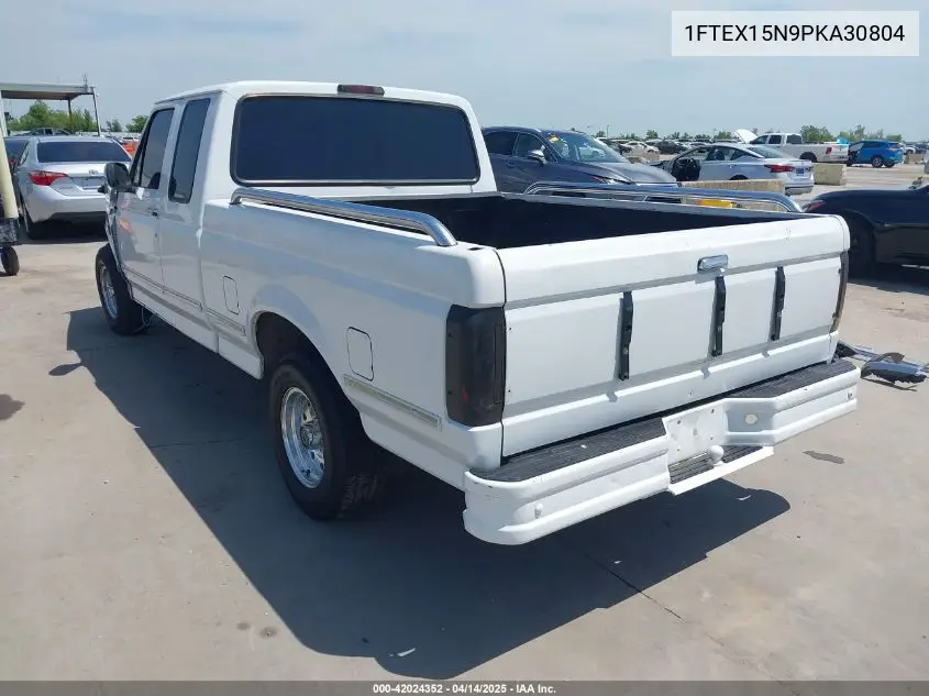 1993 Ford F150 VIN: 1FTEX15N9PKA30804 Lot: 42024352