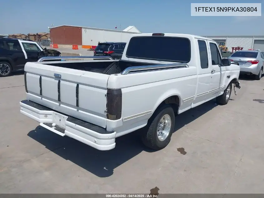 1993 Ford F150 VIN: 1FTEX15N9PKA30804 Lot: 42024352