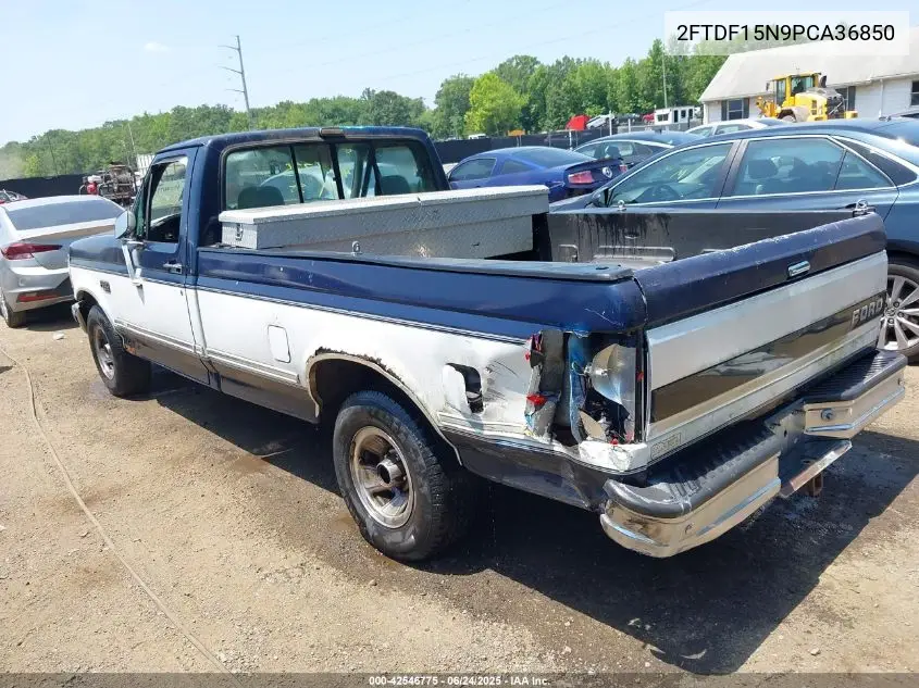 1993 Ford F150 VIN: 2FTDF15N9PCA36850 Lot: 42546775
