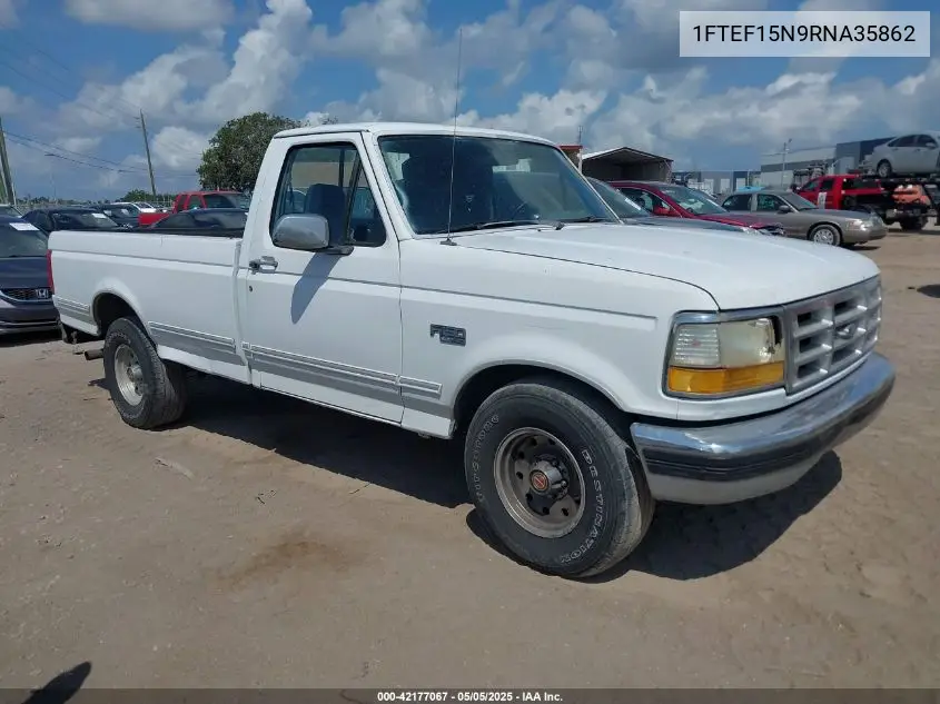 1994 Ford F150 VIN: 1FTEF15N9RNA35862 Lot: 42177067