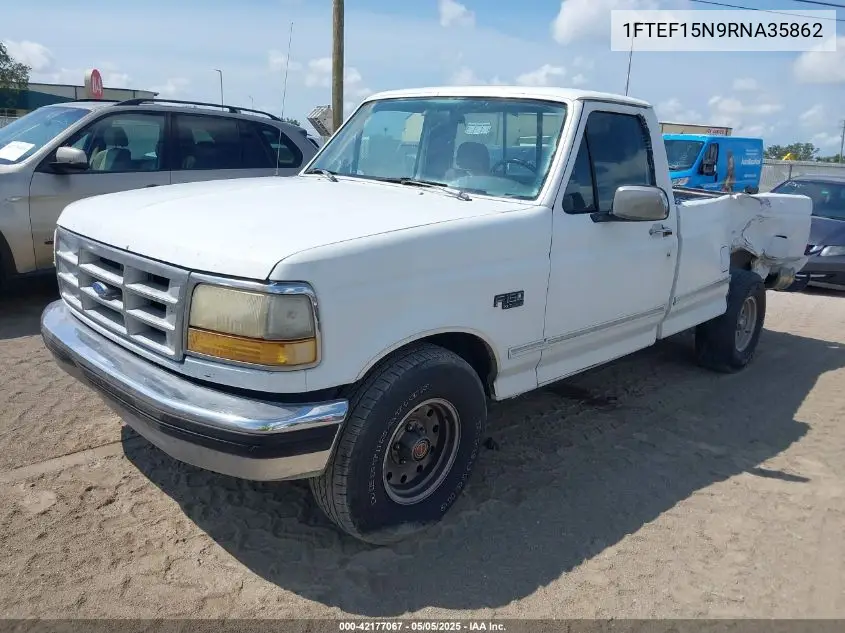 1994 Ford F150 VIN: 1FTEF15N9RNA35862 Lot: 42177067