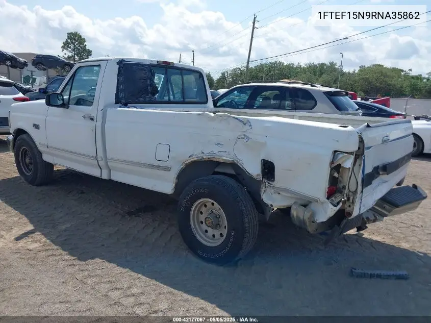 1994 Ford F150 VIN: 1FTEF15N9RNA35862 Lot: 42177067