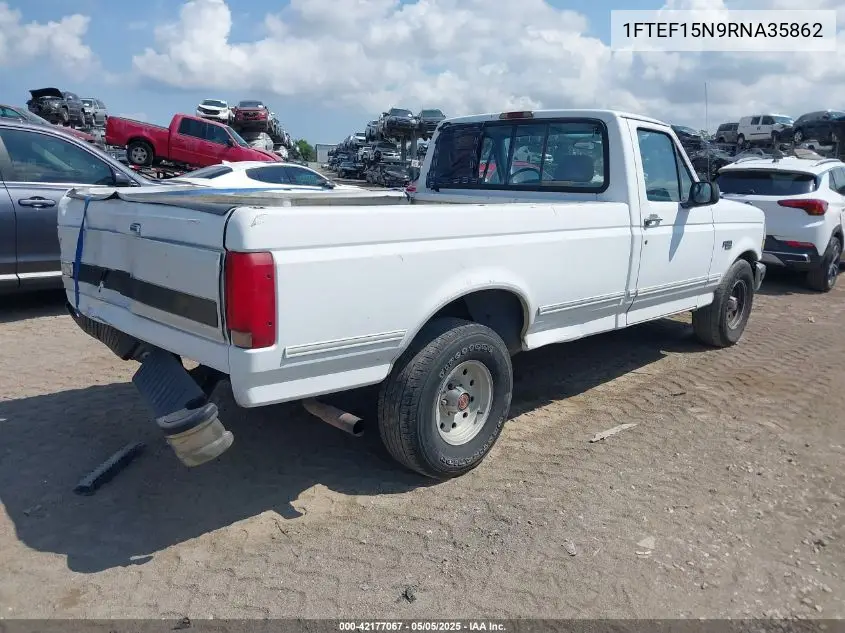 1994 Ford F150 VIN: 1FTEF15N9RNA35862 Lot: 42177067