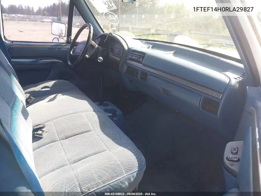 1994 Ford F150 VIN: 1FTEF14H0RLA29827 Lot: 42195832